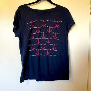 Short sleeve summer themed t-shirt EUC
